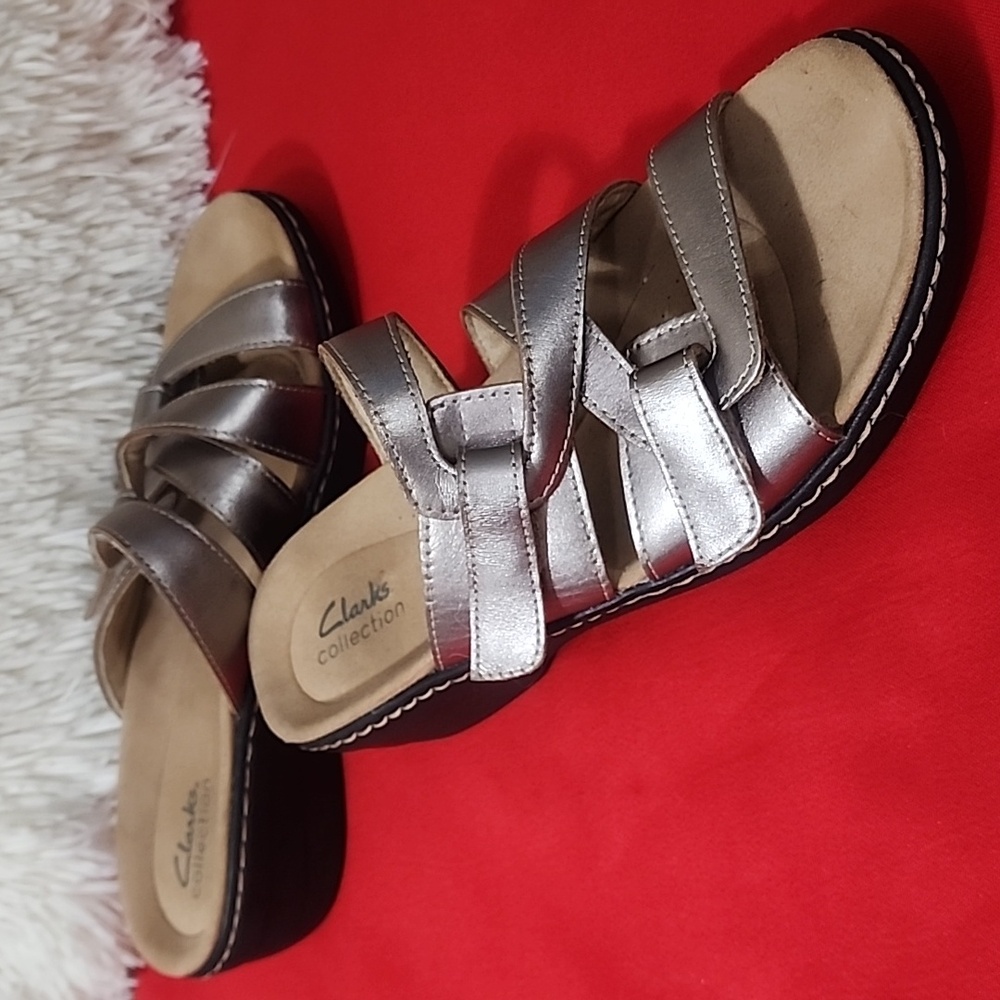 Clarks Collection Leather Sandals- Merliah Karli - image 3